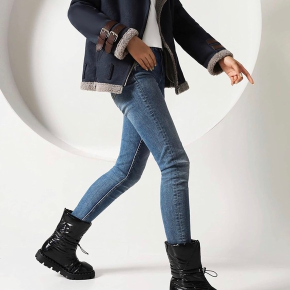 Sun gurg women’s ankle boots Quilted Down Snow size 9 - Picture 4 of 5